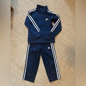 Adidas Kids Navy Tracksuit 4T